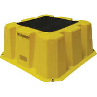 Escabeaux emboîtables industriels, 25" x 25" x Hauteur 10-1/2" Stor-it Systems