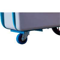 Chariot basculeur en acier, Poly&eacute;thyl&egrave;ne, 0,625 vg³, Capacit&eacute; de charge de 850 lb Stor-it Systems
