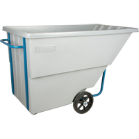 Tilt Truck, Polyethylene, 1.1 cu. yd., 1250 lbs. Load Capacity Stor-it Systems