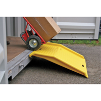 Portable Poly Shipping Container Ramp, 750 lbs. Capacity, 35" W x 36" L MO113 | Stor-it Systems