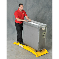 Portable Poly Airplane Service Ramp, 1000 lbs. Capacity, 22" W x 5' L MO114 | Stor-it Systems