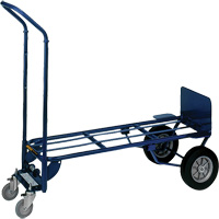 Deluxe Industrial Convertible Hand Truck, Steel, 1000 lbs. Capacity MA333 | Stor-it Systems