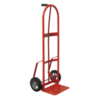 Hand Truck with Reinforced Noseplate - 126RN-HB, Single Grip Handle, Steel, 51" Height, 800 lbs. Capacity Stor-it Systems