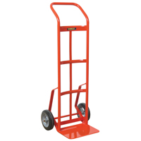 Hand Truck with Reinforced Noseplate - 156RN-HB, Continuous Handle, Steel, 51" Height, 800 lbs. Capacity Stor-it Systems