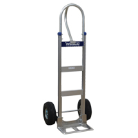 Cobra-Lite Hand Truck - 410-T14-P, P-Handle Handle, Aluminum, 52" Height, 600 lbs. Capacity MO173 | Stor-it Systems