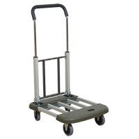Chariot &agrave; plateforme t&eacute;l&eacute;pliante, Aluminium, 330 lb, 29-1/2" lo x 17-1/2" la, Hauteur 36-1/2" Stor-it Systems
