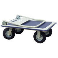 Chariot &agrave; plateforme avec poign&eacute;e pliante, Acier, 660 lb, 35" lo x 23" la, Hauteur 43,5" Stor-it Systems