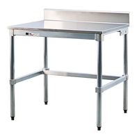 &eacute;tabli avec dessus en acier inoxydable Stor-it Systems