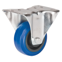 Blue Caster, Rigid, 3" (76 mm), Rubber, 285 lbs. (129 kg.) MO512 | Stor-it Systems