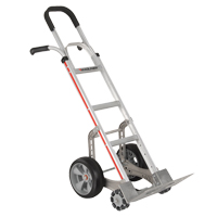 Self-Stabilizing Hand Truck, Combination Handle, Aluminum, 55'' Height, 500 lbs. Capacity MO525 | Stor-it Systems