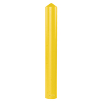 Smooth Bollard Cover, 8" Dia. x 56" L, Yellow MO752 | Stor-it Systems