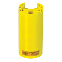 Polyethylene Rack Guard, 5" W x 6" L x 8" H, Yellow MO762 | Stor-it Systems