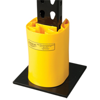 Polyethylene Rack Guard, 5" W x 6" L x 8" H, Yellow MO762 | Stor-it Systems