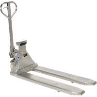 Scale Pallet Truck, 45.69" L x 21.875" W, 5000 lbs. Cap. MO859 | Stor-it Systems