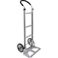 Knocked Down Hand Truck, Continuous Handle, Aluminum, 48" Height, 500 lbs. Capacity MO892 | Stor-it Systems