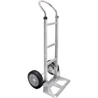 Knocked Down Hand Truck, Continuous Handle, Aluminum, 48" Height, 500 lbs. Capacity MO896 | Stor-it Systems