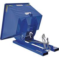 Conteneur autobasculeur, Acier, 1 vg³, Bleu Stor-it Systems