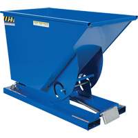 Conteneur autobasculeur, Acier, 3/4 vg³, Bleu Stor-it Systems