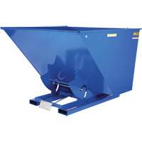 Conteneur autobasculeur, Acier, 2-1/2 vg³, Bleu Stor-it Systems
