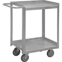 Industrial Grade Shelf Cart, 2 Tiers, 24-1/8" W x 35" H x 42" D, 1200 lbs. Capacity Stor-it Systems