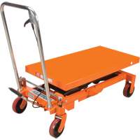 Hydraulic Scissor Lift Table, 39-1/2" L x 20" W, Steel, 1650 lbs. Capacity MP010 | Stor-it Systems
