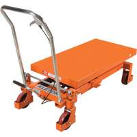 Hydraulic Scissor Lift Table, 40" L x 20 " W, Steel, 2200 lbs. Capacity MP011 | Stor-it Systems