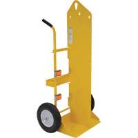 Welding Cylinder Torch Cart, Foam-Filled Wheels, 23-13/16" W x 22-13/16" L Base, 500 lbs. MP115 | Stor-it Systems