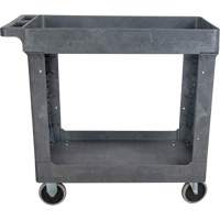 Utility Service Cart, 2 Tiers, 16-1/2" x 32-1/2" x 34-1/2", 550 lbs. Capacity Stor-it Systems