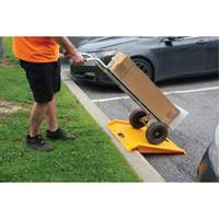 Portable Poly Hand Truck Curb Ramp, 1000 lbs. Capacity, 27" W x 27" L Stor-it Systems