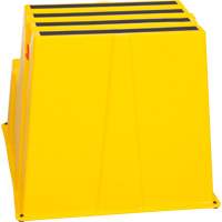 Escabeau industriel, 2 marches, 26" x 22-7/16" x Hauteur 19-11/16" Stor-it Systems