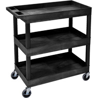 Tub Cart, 3 Tiers, 35-1/4" x 36-1/4" x 18", 300 lbs. Capacity MP806 | Stor-it Systems