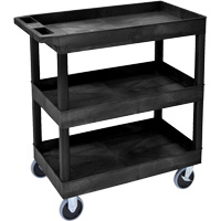 Tub Cart, 3 Tiers, 35-1/4" x 37-1/4" x 18", 375 lbs. Capacity MP812 | Stor-it Systems