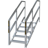 3-5 Step Telescopic Aluminum Smart Stairs Stor-it Systems