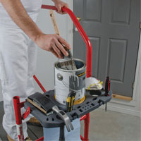 Buildman Portable Scaffold, 40-5/8" D x 4' H Stor-it Systems