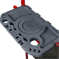 Buildman Portable Scaffold, 40-5/8" D x 4' H Stor-it Systems