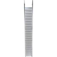 SmartStairs 17-21 Steps Modular Construction Stair System, 157-1/2" H Stor-it Systems