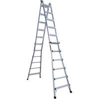 Telescoping Multi-Position Ladder, Aluminum, 300 lbs. Stor-it Systems