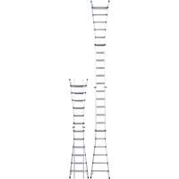 Telescoping Multi-Position Ladder, Aluminum, 300 lbs. MP925 | Stor-it Systems