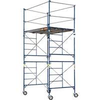 Complete Scaffold Tower with Casters, 69-1/2" D x 178" H Stor-it Systems