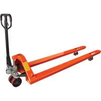 8' Long Fork Hydraulic Pallet Trucks, 96" L x 27" W, 4400 lbs. Capacity Stor-it Systems
