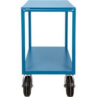 Outdoor Shelf Cart, 2 Tiers, 18" W x 39" H x 33" D, 1200 lbs. Capacity Stor-it Systems