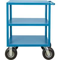 Outdoor Shelf Cart, 3 Tiers, 18" W x 39" H x 33" D, 1200 lbs. Capacity Stor-it Systems