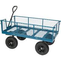Wagon with Drop Sides, 24" W x 48" L, 800 lbs. Capacity Stor-it Systems
