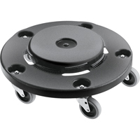 Brute<sup>®</sup> Dolly, Polyethylene, Black, Fits: 20 - 55 US Gal. NA704 | Stor-it Systems