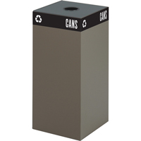 Deluxe Recycling Collectors, Bulk, Steel, 31 gal./31 US gal. NA730 | Stor-it Systems