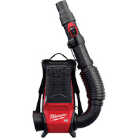 MX FUEL Backpack Blower, 190 MPH Output, Battery Powered Stor-it Systems