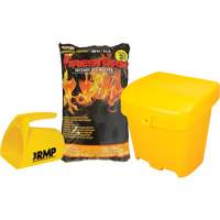 Ensemble de produit de d&eacute;glaçage intense Firestorm avec 56 sacs, Sac, 44 lb (20 kg), Point de fonte -32°C (-25°F) Stor-it Systems