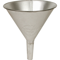 Utility Funnels, Galvanized Steel, 0.5 gal. Capacity NB029 | Stor-it Systems