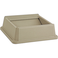 Untouchable&reg; Containers, Swing Lid, Plastic/Polyethylene, Fits Container Size: 19-3/4"x 19-3/4" Stor-it Systems