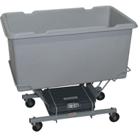 Scale Carts, Polyethylene, 33" L x 19" W x 29" H, 5 cu. Ft. Volume, 250 lbs. Capacity NC472 | Stor-it Systems